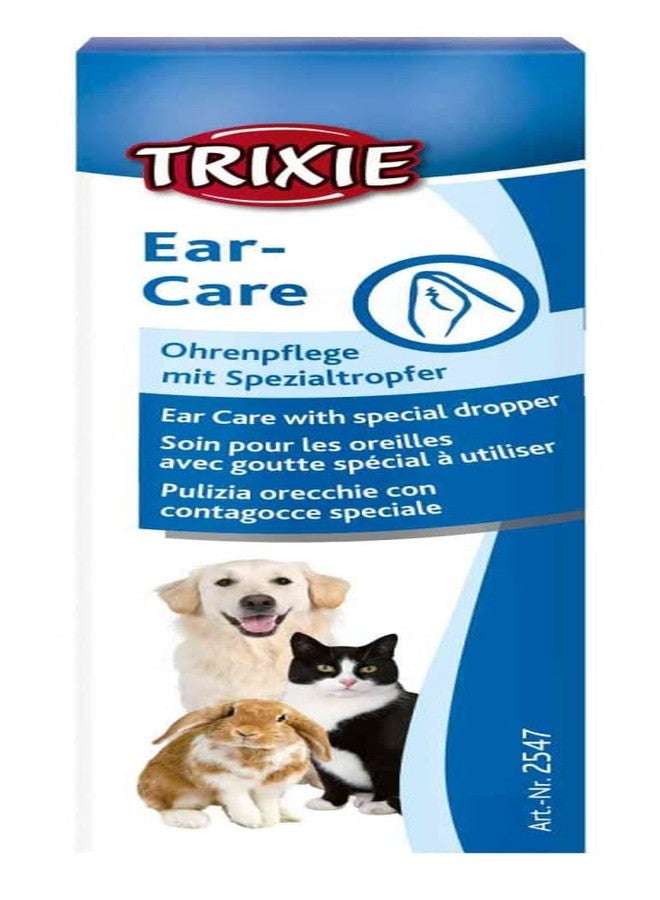 Trixie: - Ear Care for Dogs Cats and Other Small Animals | Offers Top Protection Against Dirt, Cleans and Maintains The Ear | Especially Suitable for Dogs with Droopy Ears - 50ml - Image 1